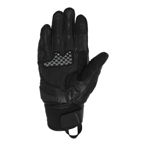 Royal Enfield VAMOS V2 RIDING GLOVES BLACK L 22CM | CE Protection | Material: LEATHER - Image 5