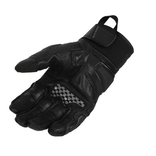 Royal Enfield VAMOS V2 RIDING GLOVES BLACK L 22CM | CE Protection | Material: LEATHER - Image 4