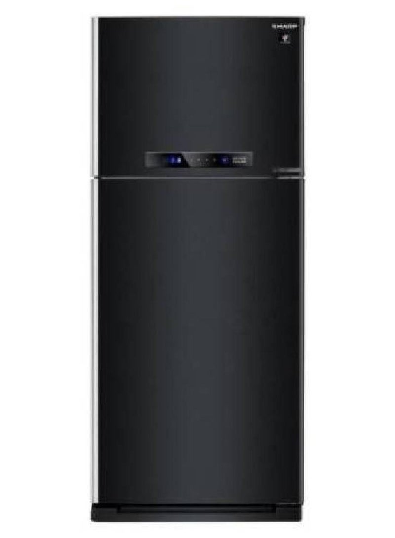 شارب ثلاجة مانعة لتكوين الثلج رقمية وبتقنية العاكس، سعة 385 لتر 396 L 780 W SJ-PV48G-BK أسود - Image 1