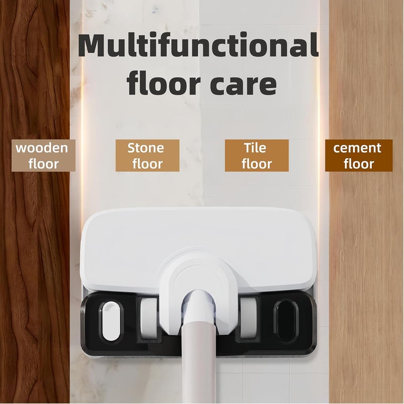 Lullaxx Cordless Vacuum Cleaner, 5-in-1 Dry And Wet Mop Combo, Handheld Vacuum And Mop Combination, Can Stand Upright, Large-Capacity Dust Cup, Suitable For Pet Hair, Carpets And Hard Floors. - Image 5