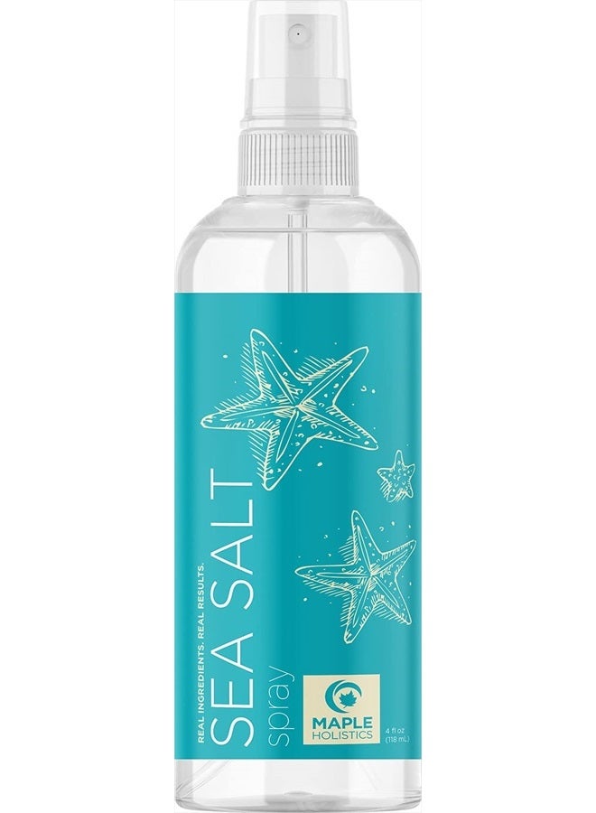 Maple Holistics Volumizing Sea Salt Spray for Hair - Texturizing Beach Waves Spray & Hair Mist Curl Activator - Non Sticky Styling Beach Hair Spray for Men and Women with Nourishing Argan Oil and Sea Kelp Extract - Image 1
