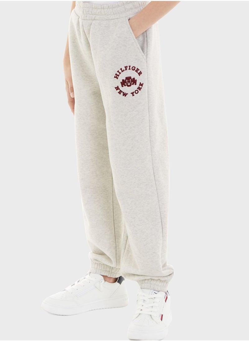 TOMMY HILFIGER Kids Varsity Sweatpants  - Image 3