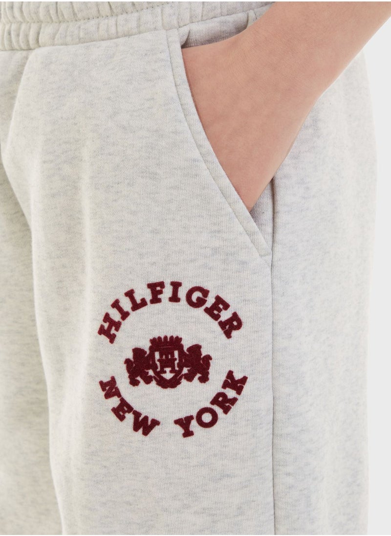 TOMMY HILFIGER Kids Varsity Sweatpants  - Image 4