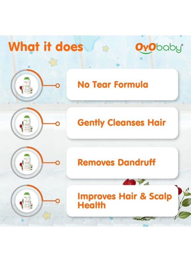 OYO BABY - New Born Combo Baby Shampoo For Newborn Babies And Kachi Ghani Pure Mustard Oil For Baby Massage 200Ml Each - Image 1
