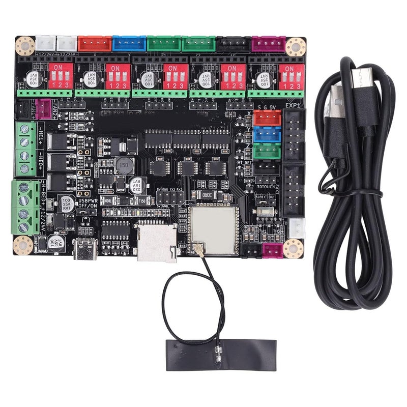 ESP32 3D Printer Motherboard 32 Bit Control Board 240MHz 520Kb 8192K Flash with USB Cable - Image 1