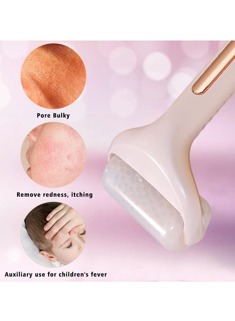 KASTWAVE Beauty Ice Roller, for Cooling Face and Eye, Pink Color, Cold Therapy Massage Tool for Puffy Eyes Pain Relief - Image 4