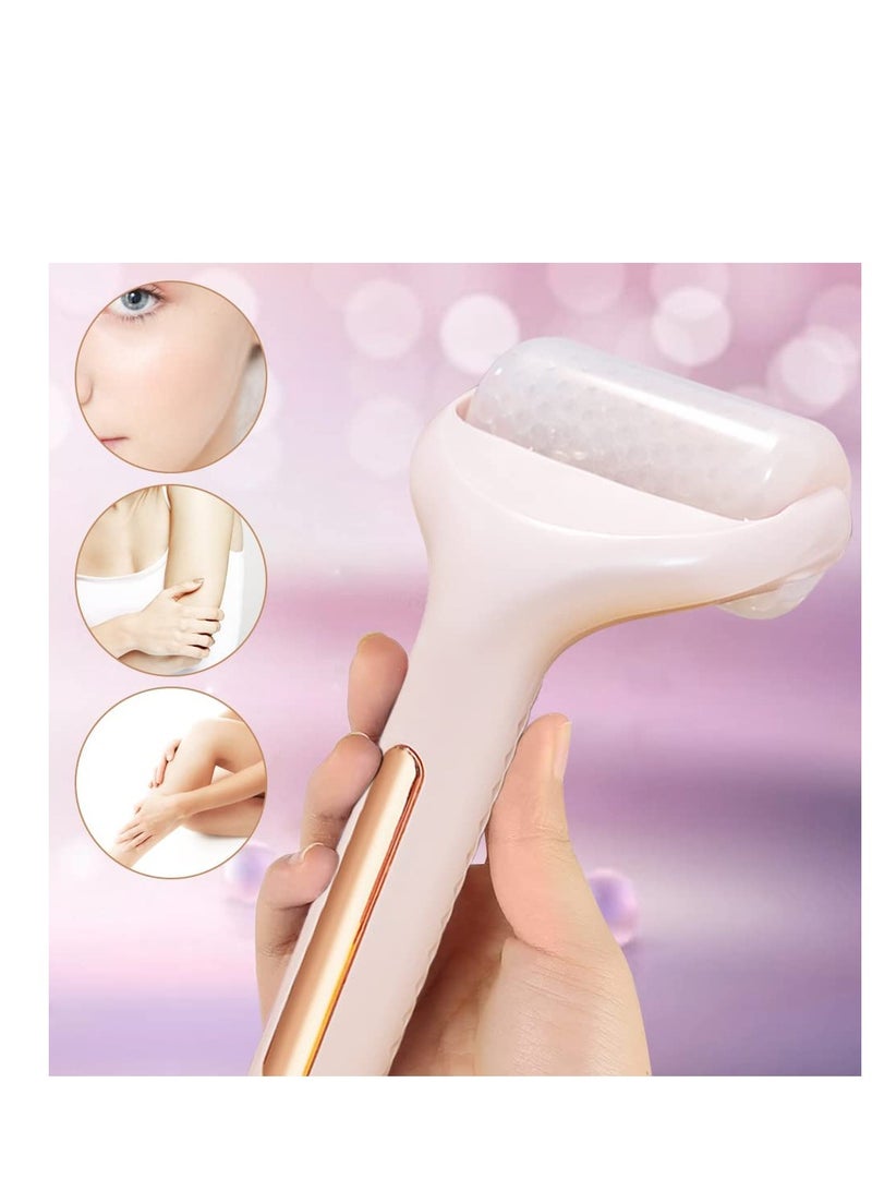 KASTWAVE Beauty Ice Roller, for Cooling Face and Eye, Pink Color, Cold Therapy Massage Tool for Puffy Eyes Pain Relief - Image 3