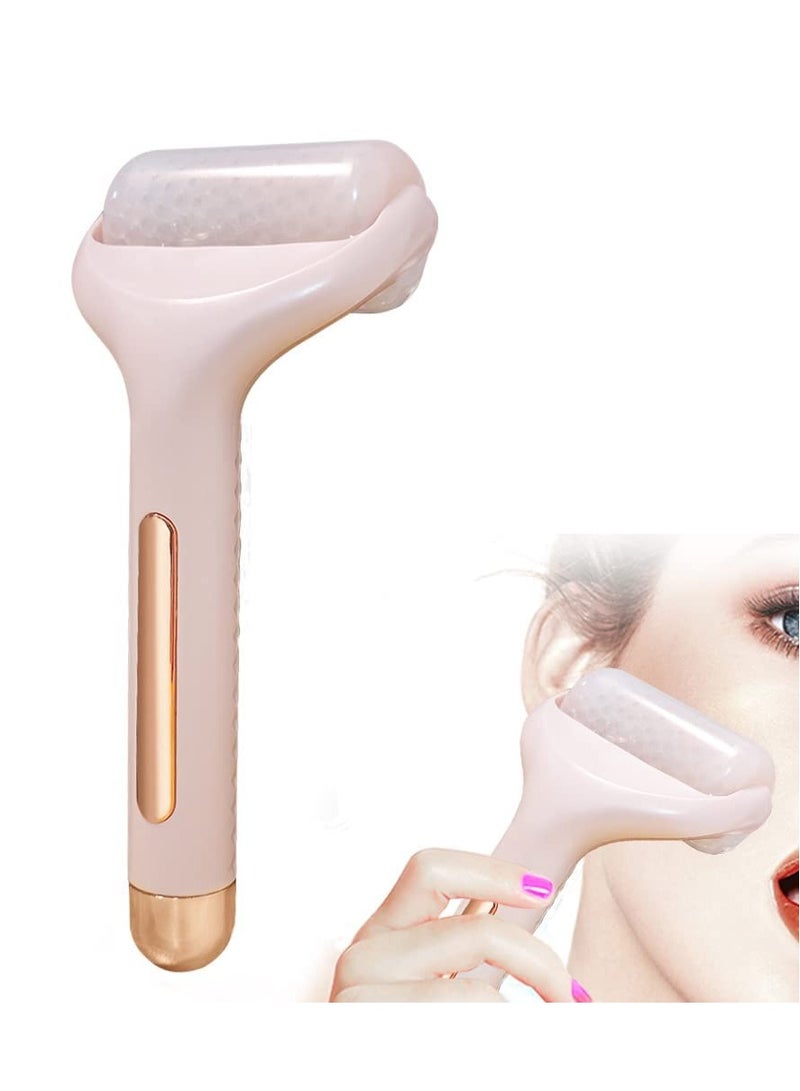 KASTWAVE Beauty Ice Roller, for Cooling Face and Eye, Pink Color, Cold Therapy Massage Tool for Puffy Eyes Pain Relief - Image 1