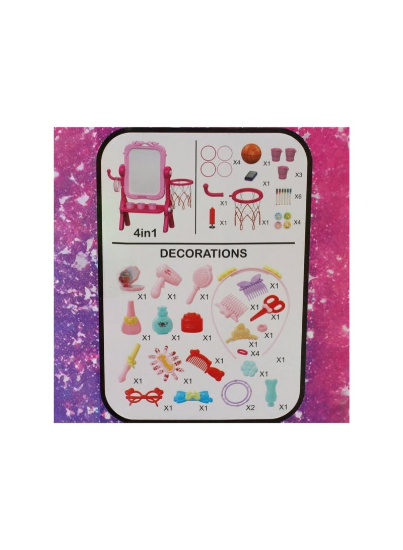 Prime 4-in-1 Multi-function Dresser & Easel Board playset - Image 3