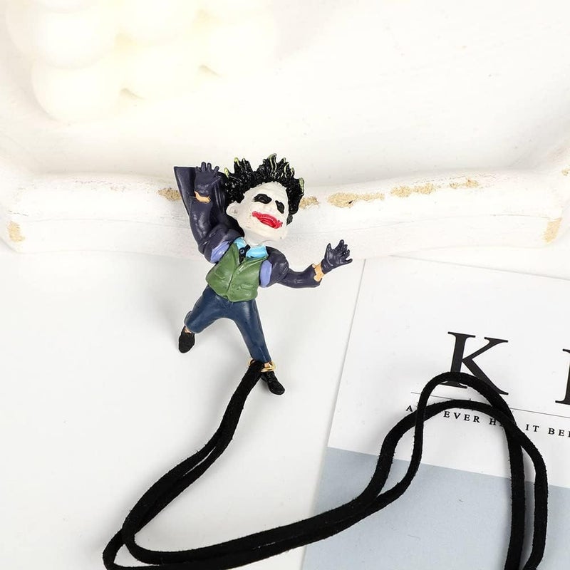 MENGSOOD Car Hanging Ornament, Buffoon Rear View Mirror Pendant Decoration, Gardening Hanging (Clown) - Image 4