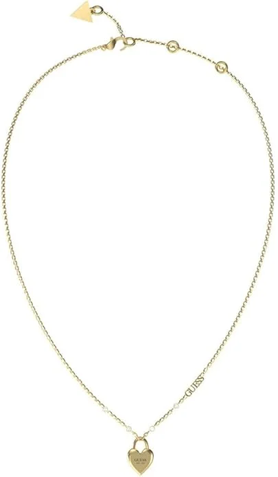 GUESS Pendent Drop Detail Long Necklace
