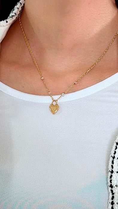 GUESS Pendent Drop Detail Long Necklace  - Image 4