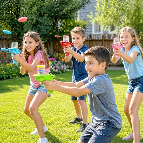 VGRASSP Foam Disc Launher Toy for Kids - Color and Design As Per Stock - Image 2
