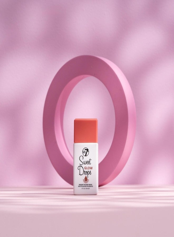 W7 Sweet Glow Drops - Liquid Blusher Drops For Brightened Skin & A Radiant Finish - Image 4