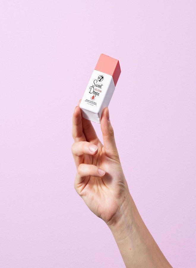 W7 Sweet Glow Drops - Liquid Blusher Drops For Brightened Skin & A Radiant Finish - Image 3