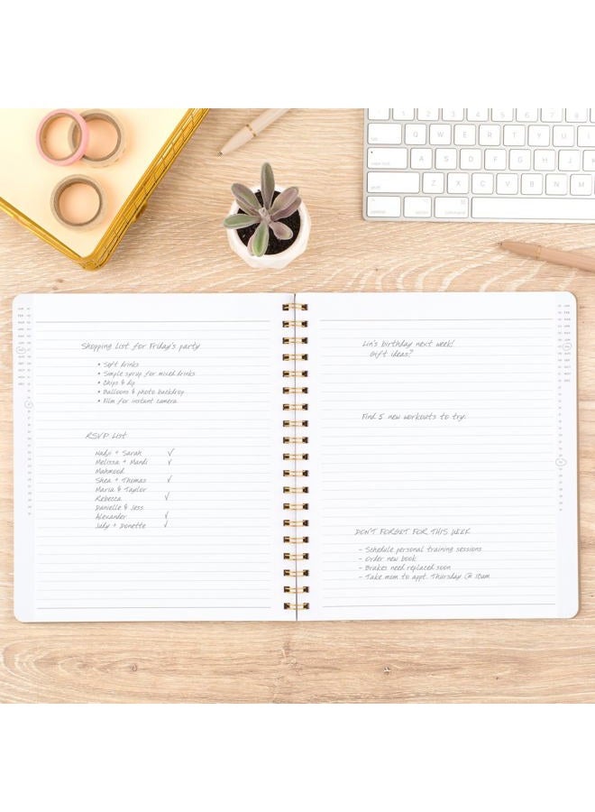 Cambridge WorkStyle Notebook, 8" x 10", Medium, 80 Sheets, Timeless Taupe (WS-407-45) - Image 2