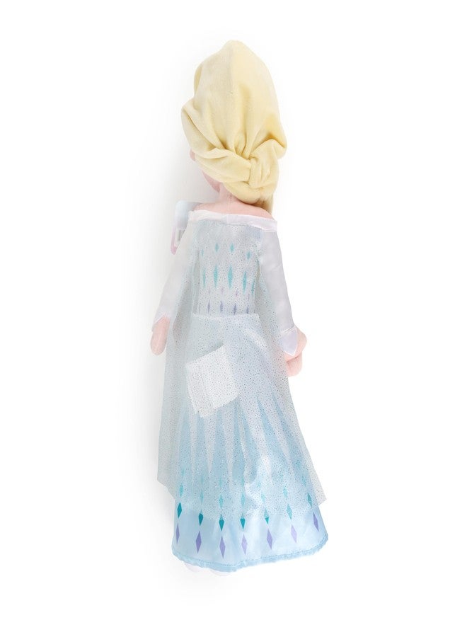 Jay Franco Kids Plush Pillow Buddy - 21 Inches Ultra-Soft Stuffed Plushie & Cozy Pillow, Official Licensed Product, Blue - Princess Elsa - Image 5