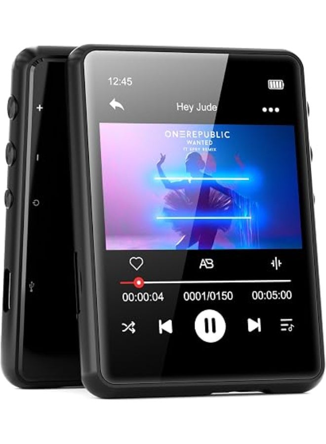 MECHEN 64GB MP3 Player with Bluetooth - Portable Hi-Fi Lossless Digital Audio Player with FM Radio, Voice Recorder, Color Screen & Long Battery Life for Sports & Running - Image 1