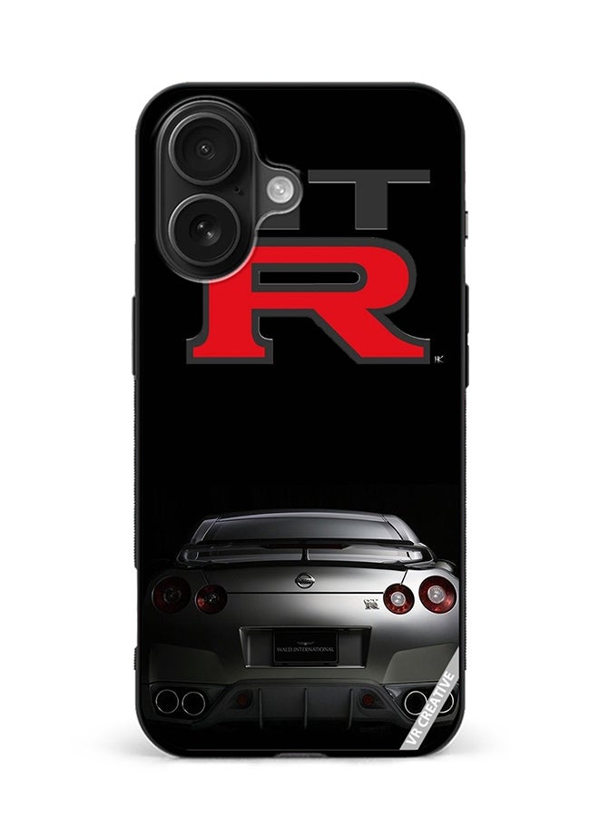 Protective Case Cover For Apple iPhone 16 Car Design Multicolour
