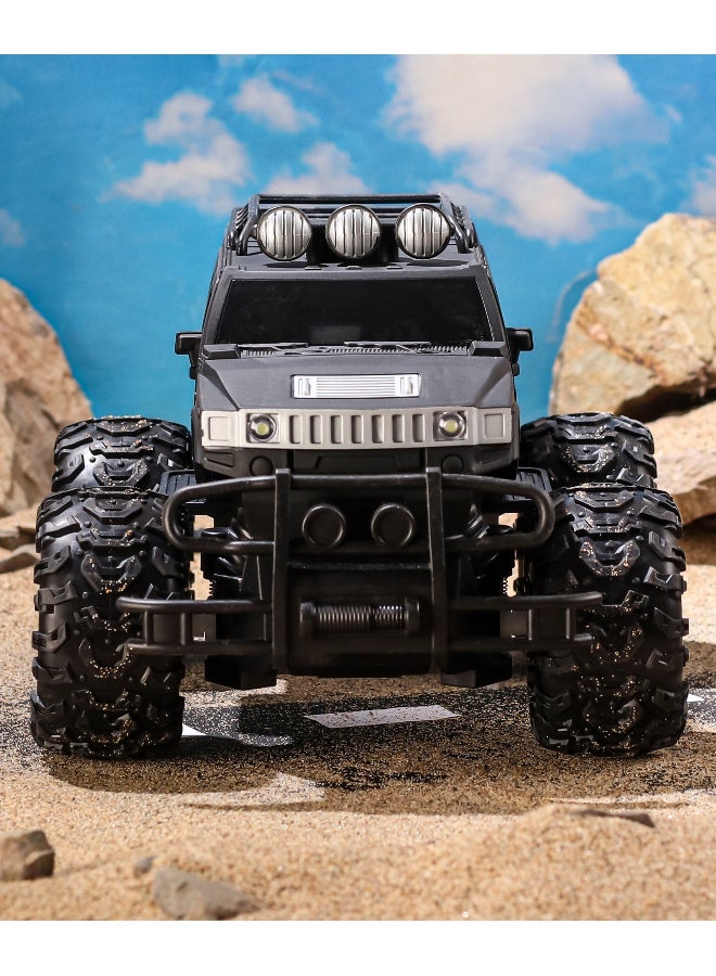 PlayNation Play Nation Off Road Rechargeable Remote Control Truck, Normal & Turbo Speed, 4 Headlight Modes, Advanced Suspension, 4 Years+, L 23 x B 16.4 x H 8.8 cm - Grey - Image 5