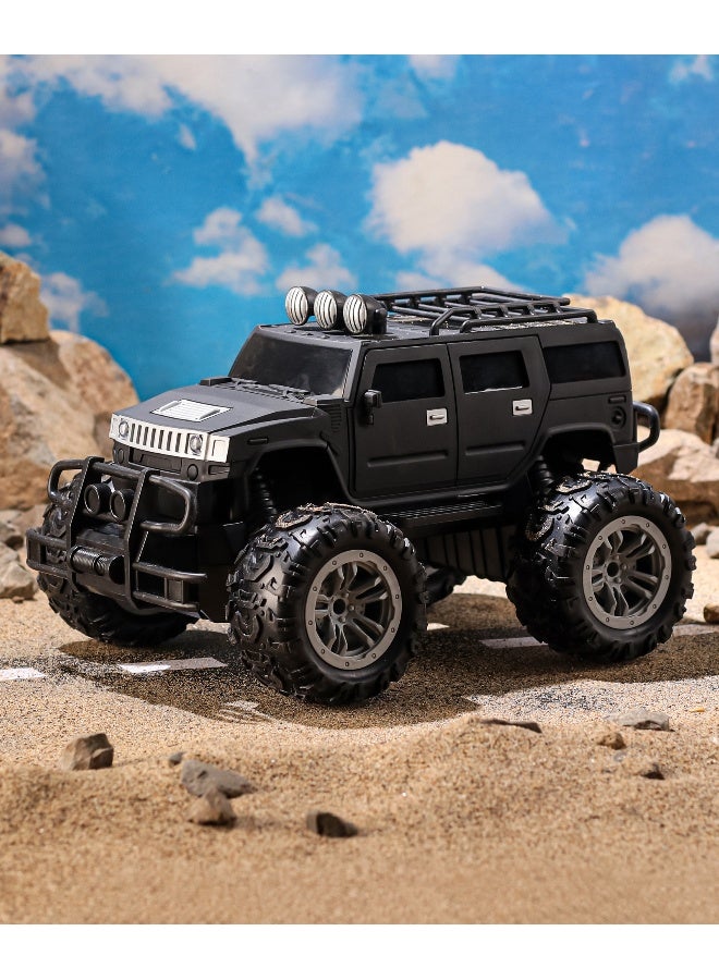 PlayNation Play Nation Off Road Rechargeable Remote Control Truck, Normal & Turbo Speed, 4 Headlight Modes, Advanced Suspension, 4 Years+, L 23 x B 16.4 x H 8.8 cm - Grey - Image 2