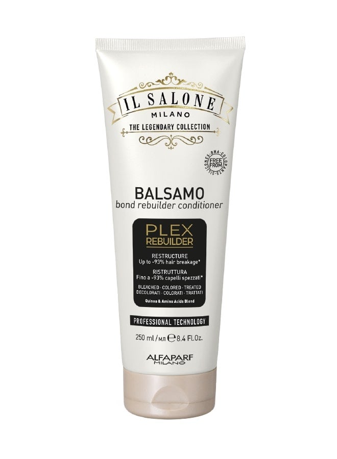 IL SALONE Plex Bond Rebuilder Conditioner For Reconstruction Very Damaged Hair 250 Ml - Image 1