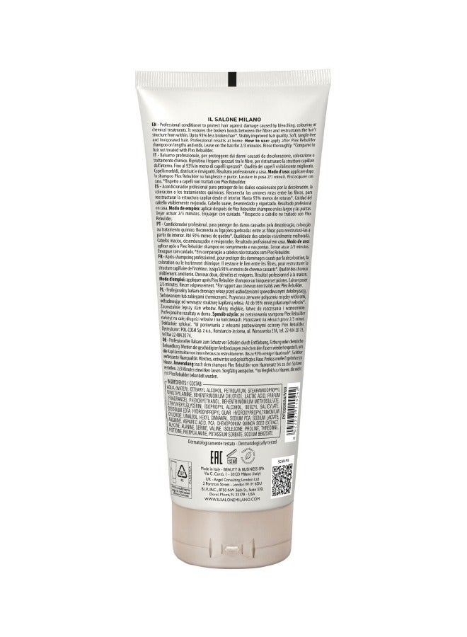 IL SALONE Plex Bond Rebuilder Conditioner For Reconstruction Very Damaged Hair 250 Ml - Image 3