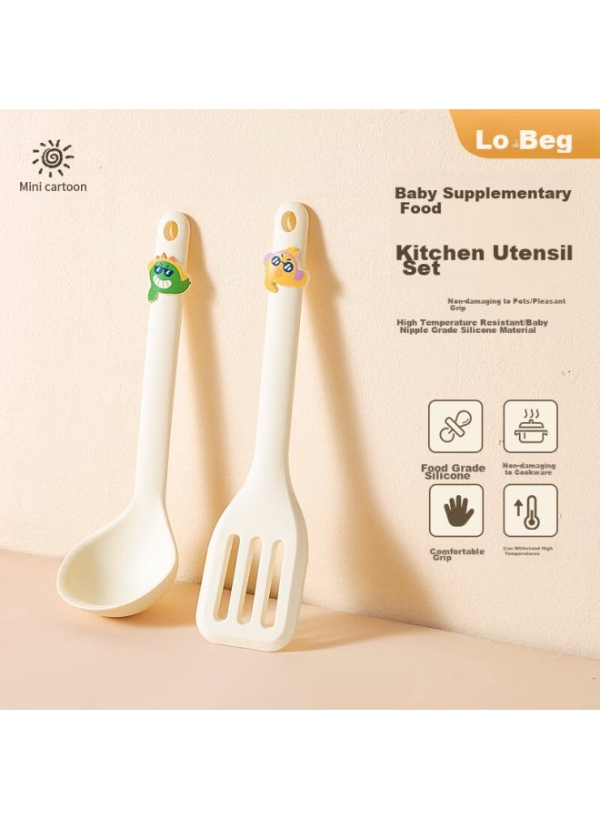 Bayco Rice Spoon, Non-stick, Heat-resistant, Upright Design, Rice Serving Spoon For Rice Cooker, Two Pieces, Bx3396 - Image 1