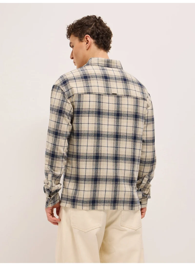 THE BEAR HOUSE  Men’s Long Sleeve Shirt – Classic, Comfortable and Stylish Essential for Work, Travel or Casual Outings for Men | Best Price UAE