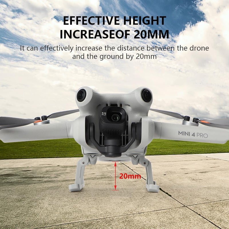 Mini 4 Pro Extended Landing Gear, Foldable Landing Spider Leg Compatible with DJI Mavic Mini 4 Pro Accessories - Image 4