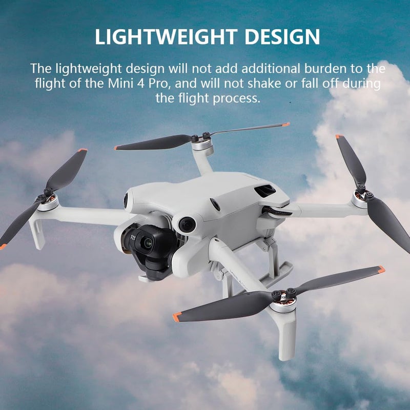Mini 4 Pro Extended Landing Gear, Foldable Landing Spider Leg Compatible with DJI Mavic Mini 4 Pro Accessories - Image 3