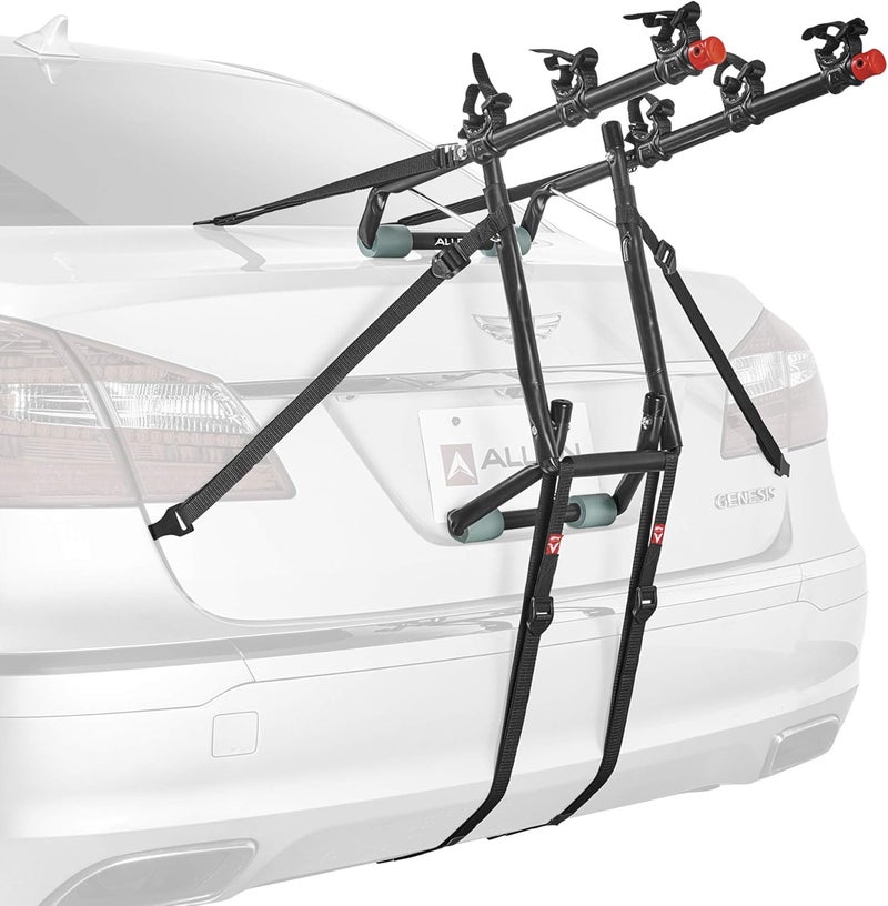 Allen Sports 103Dn Deluxe 3-Bike Trunk Bike Carrier, Black - Image 1