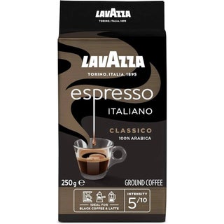 Lavazza Classico Espresso Italiano Ground Coffee With Intensity 5/10- 250gms