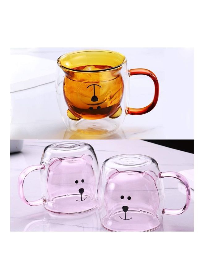NIBEMINENT Double Wall Glass Mugs multicolour 230millimeter - Image 5