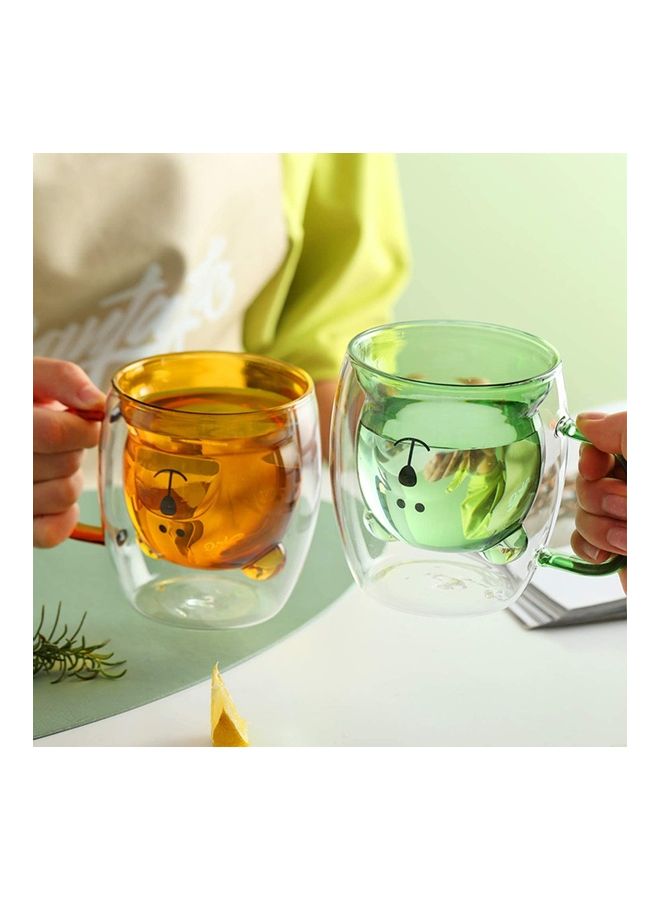 NIBEMINENT Double Wall Glass Mugs multicolour 230millimeter - Image 3