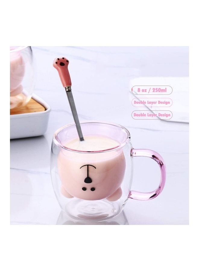 NIBEMINENT Double Wall Glass Mugs multicolour 230millimeter - Image 4