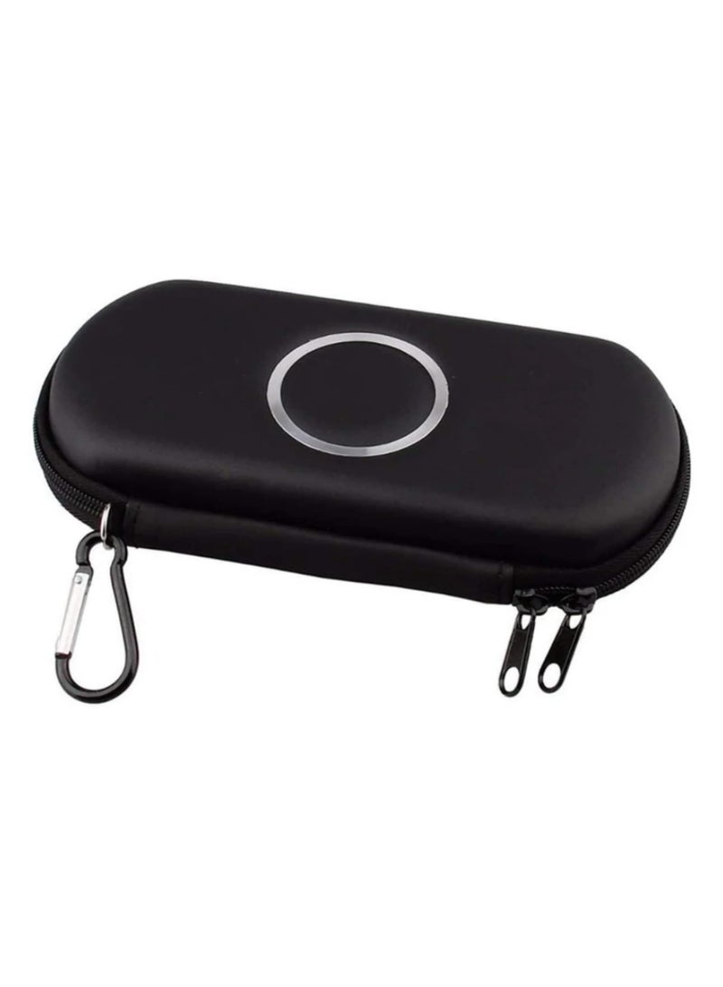 1pcs For PSP Carring Case Portable Travel Pouch Cover Zipper Bag Compatible for Sony PSP 1000 2000 3000 Game Console Black - Image 2