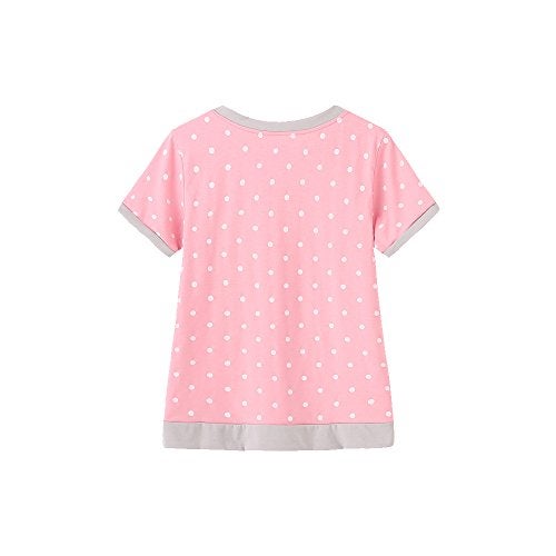 MyFav Young Girls Pajama Cute Cat Pattern Nighty Comfy Shorts Clothes Kids Sleepwear - Image 2