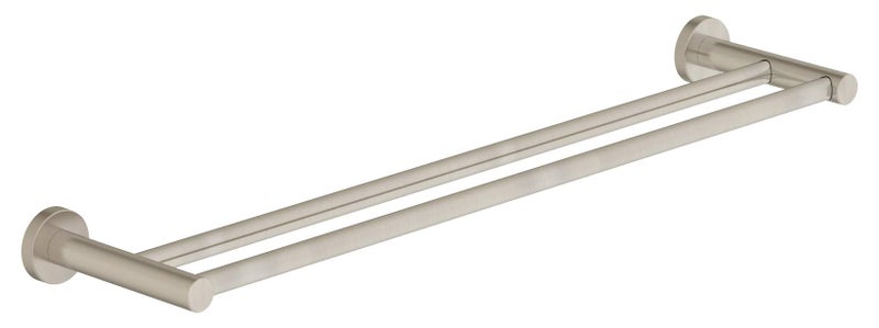 Symmons 353DTB18STN Dia 18 in Double Towel Bar in Satin Nickel - Image 2