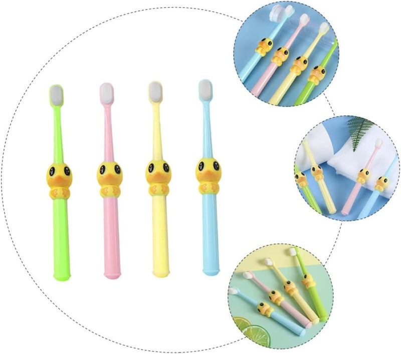 Whole Mouth Toothbrush for Boys and Girls 4pcs Children's Toothbrushes Soft U-Shape Design - Image 5