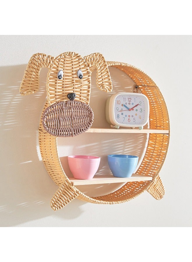 Home Box Natura Dogwood Wall Shelf 40 x 10 x 40 cm - Image 1