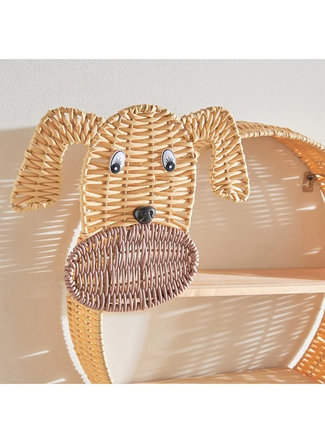 Home Box Natura Dogwood Wall Shelf 40 x 10 x 40 cm