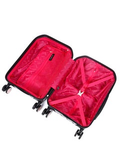 bebe Bebe Tiara Hardside Luggage on Wheels for Unisex | Ultra Lightweight ABS on with Spinner Wheels 4 Color Black/Rose Gold  - Image 5