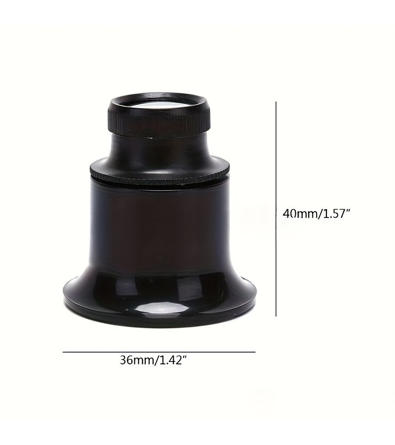 Watchmaker Magnifier Tool 20x Magnification Portable Dome Lens for Jewelers - Image 5