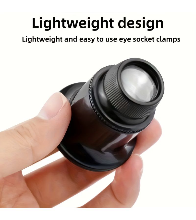 Watchmaker Magnifier Tool 20x Magnification Portable Dome Lens for Jewelers - Image 2