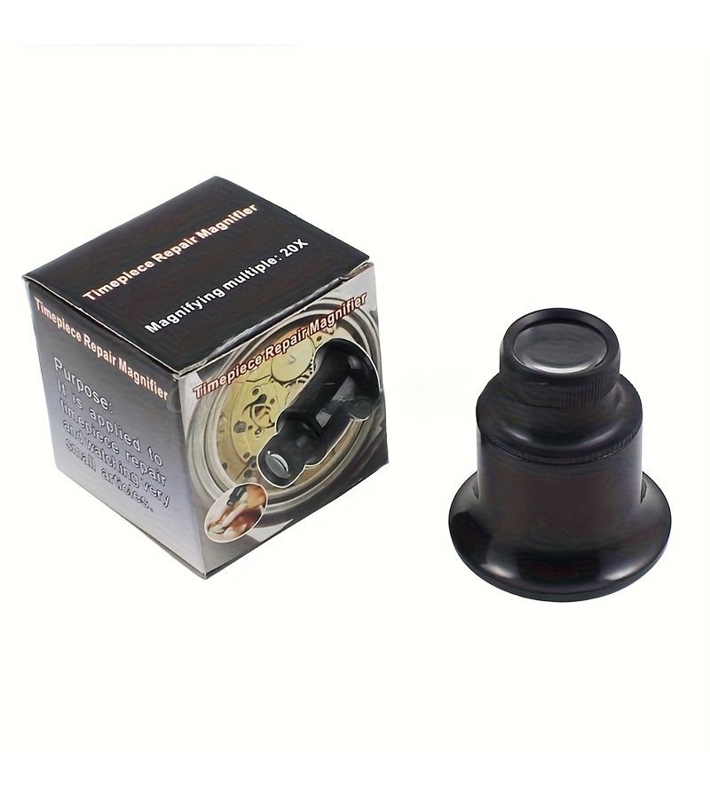 Watchmaker Magnifier Tool 20x Magnification Portable Dome Lens for Jewelers - Image 3
