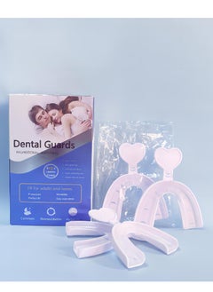 Healife Night Teeth Mouth Guard, Teeth Grinding Night Mouth Guard, Teeth Grinding Mouth Guard, Night Adult Anti-Teeth Bite Mouth Guard, Custom Moldable Dental Mouth Guard, Dental Night Guard, Bruxism Prevention, 4 Pack, with Travel Hygiene Device  - Image 2