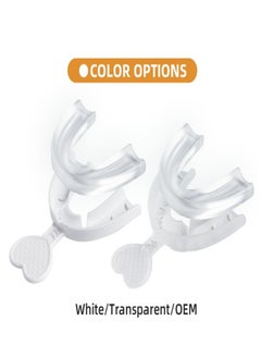 Healife Night Teeth Mouth Guard, Teeth Grinding Night Mouth Guard, Teeth Grinding Mouth Guard, Night Adult Anti-Teeth Bite Mouth Guard, Custom Moldable Dental Mouth Guard, Dental Night Guard, Bruxism Prevention, 4 Pack, with Travel Hygiene Device  - Image 3