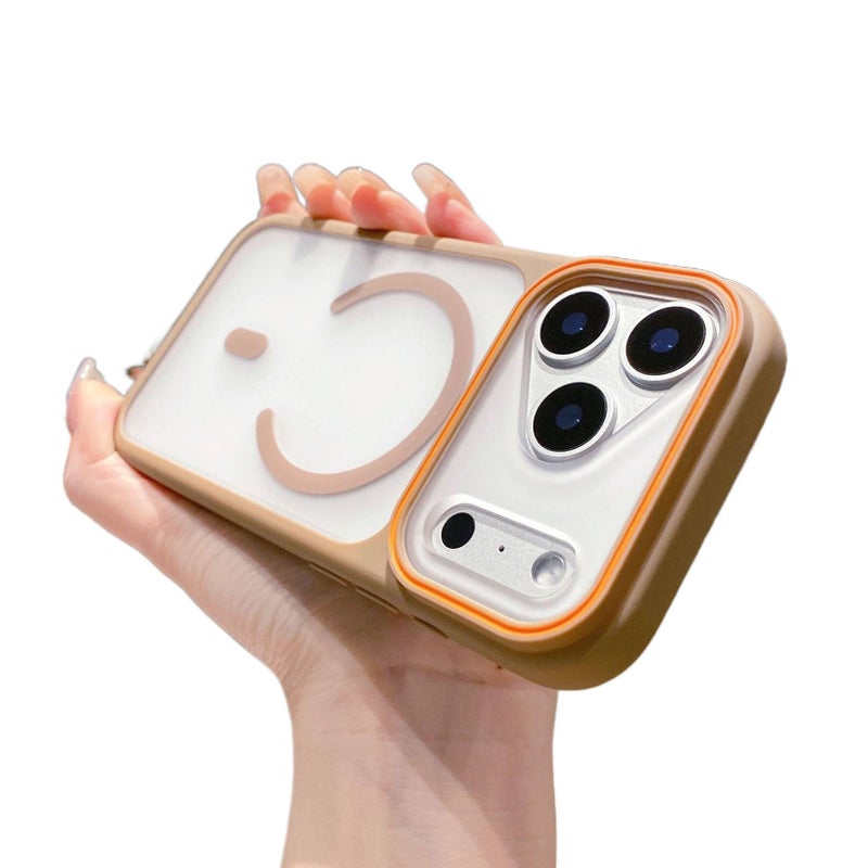 PC MagSafe Case for iPhone 15 / 15 Plus / 15 Pro / 15 Pro Max with Drop Protection and Anti-Fingerprint plus Shockproof plus Strong Magnetic plus Matte Finish in Gold - ModaStar - Image 1