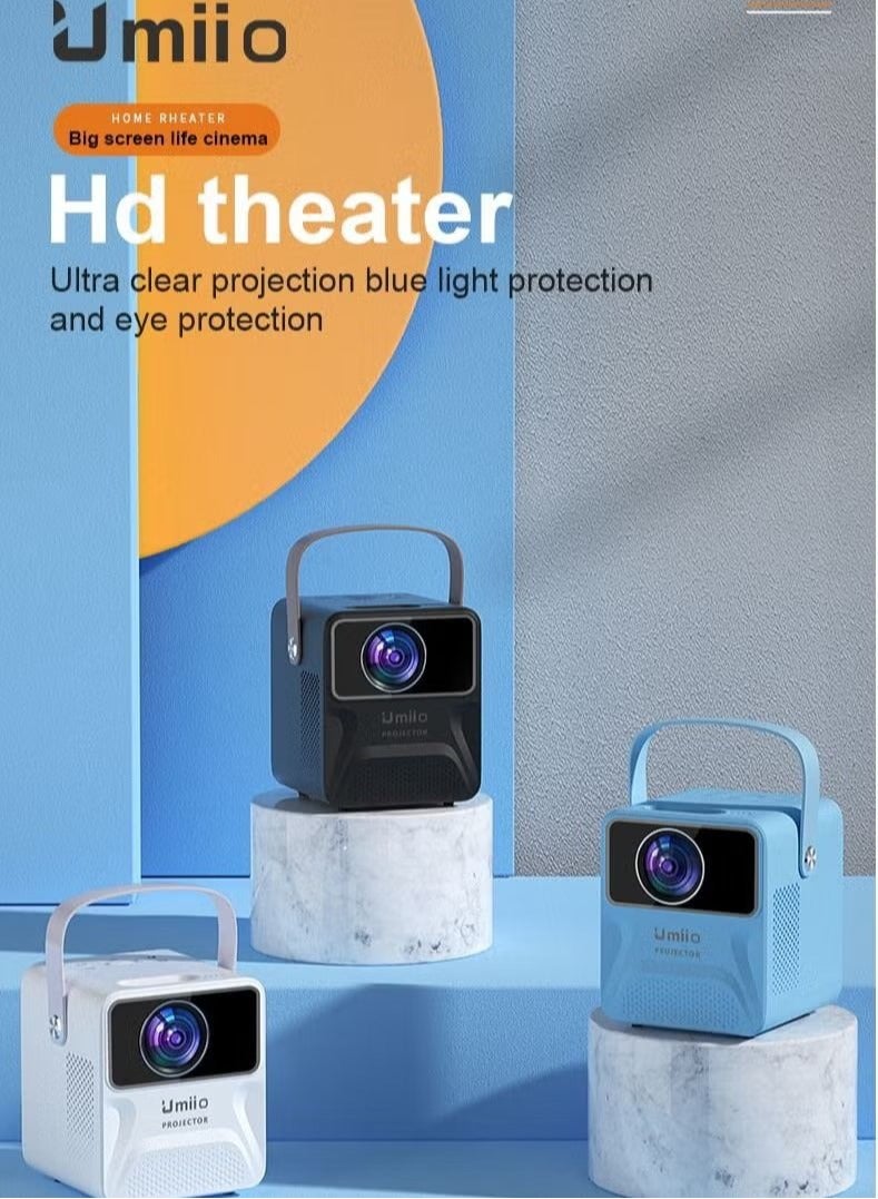 HD Smart Chip Intelligent Mini Projector Android System FIFA Special Built-in App Store And YouTube  - Image 5